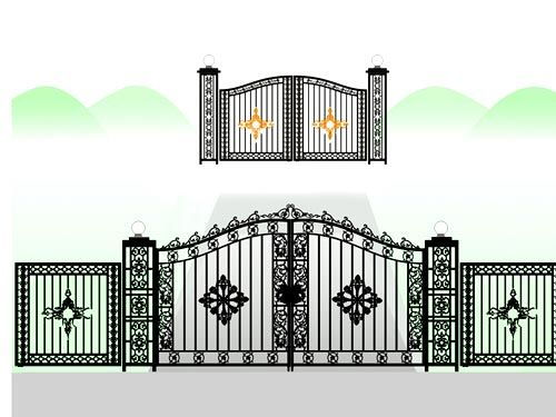 专业庭院铁艺大门定制服务——金星铁艺，打造北京独特门户风采